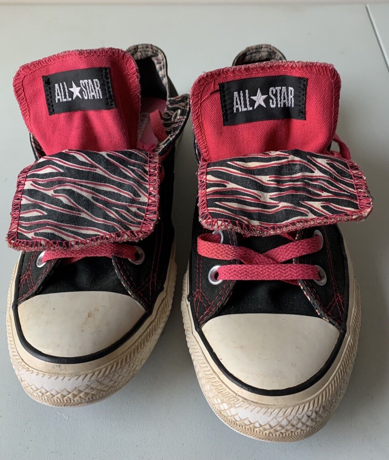 converse zebra mujer