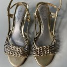Women’s Sandals / Heels - Size 7.5 Has Peeling Strap Around Ankle Women’s Sandals / Heels - Size 7.5 Has Peeling Strap Around Ankle