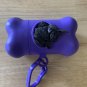 Bone Shape Dispenser Pet Dog Poop Carrier Holder Pet Garbage Waste Bags. New