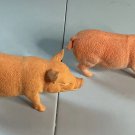 Lot of 2 Livestock Pig Sow Boar Figure Farm Animal Realistic Toy Lot of 2 Livestock Pig Sow Boar Figure Farm Animal Realistic Toy