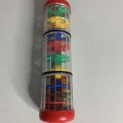 Rainmaker Rain Stick Baby Rattle Toy Bead Drop Motion Israel Made Sensory 8" Rainmaker Rain Stick Baby Rattle Toy Bead Drop Motion Israel Made Sensory 8"