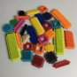 Interlocking Building Bristle Blocks 30 PCS Playset Building
