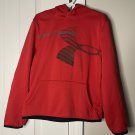 UNDER ARMOUR Youth SM Hoodie Coldgear Loose Fit Big Logo Sweatshirt Red UNDER ARMOUR Youth SM Hoodie Coldgear Loose Fit Big Logo Sweatshirt Red