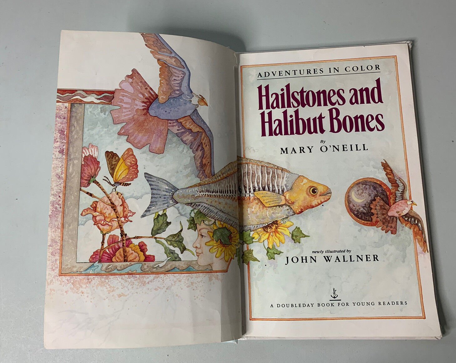 Hailstones and Halibut Bones Adventures In Color By Mary O'Neill HC