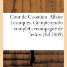 Memoires Secrets de Troppmann : Et Portrait: Revelations Nouvelles (ed.1870)