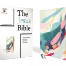 The Jesus Bible, NIV Edition, Leathersoft, Multi-Color/Teal, Comfort Print