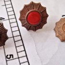 Argentina Army  Uniform Epaulettes Badge Pin SET OF 3 #3