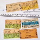 Argentina  Railways Railroad Vintage Train Tickets SET of 6 #3