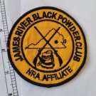 James River Black Powder  NRA Shooting Firearms Hunting Ammo  Patch NOS #3