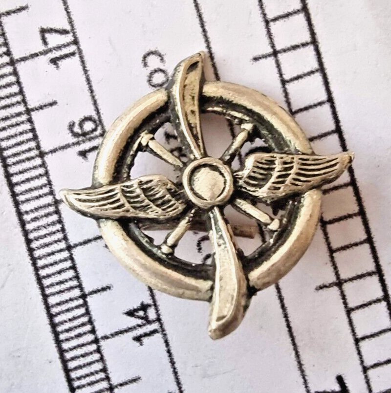 Argentina Air Force Uniform Epaulette Badge Pin  #3