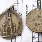 Argentina Christian Church Inauguration Chapel  Medal Badge  SET OF 2 #2