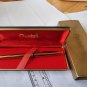 Pentel Ballpen Ball Point Pen Gilded with Case NEVER USED #3