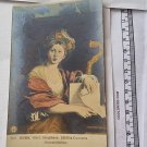 Girl Portrait Postcard Sibilla Cumana Borghese Gallery  Painting ArT VINTAGE #2