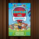 Paw Patrol Invitations, Patrol Invitation, Marshall, Skye Invitation, Rubble, Ryder, Birthday Skye