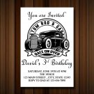 Hotwheels Invitations. Birthday Invitation, Party Invite, Racer Invitation, Birthday Cards Hotwheels