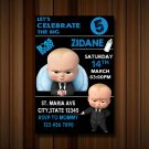Boss baby Invitations, Boss baby Birthday party, digital invites