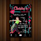 Tiktok Birthday Invitation, tik tok invite, tiktok, music party