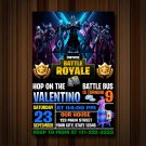 Battle Royale Invitation, Fortnight invitation,Fortnight Season 10, Marshmello