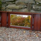 Antique Cherry Wood Overmantle Antique Cherry Wood Overmantle