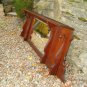 Antique Cherry Wood Overmantle