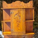 Victorian Carved Oak Wood Wall Box Victorian Carved Oak Wood Wall Box
