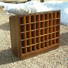 19th Century Oak Wood Pigion Holed Cabinet 19th Century Oak Wood Pigion Holed Cabinet