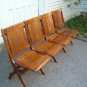 Antique Ganged Public Seating