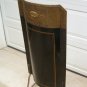 Black Tin & Brass Fire Shield Screen 1920's