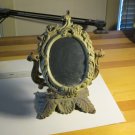 Antique Cast Iron Boudoir Mirror