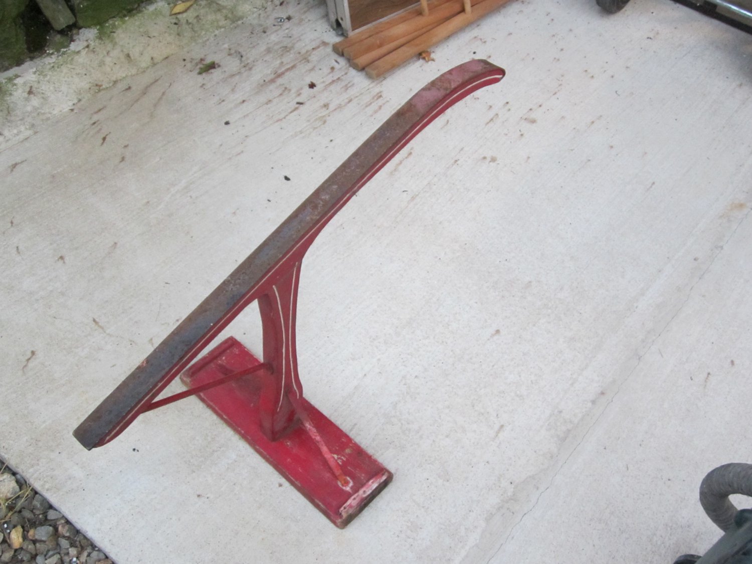 Antique Strap On Car Sled Runners - Antique Cars Blog