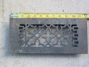 Cast Iron Floor Vent