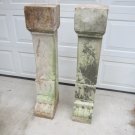 Victorian Stone Marble Driveway Markers/Post