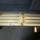 8 Vintage Deco Curtain Hangars for Four Windows