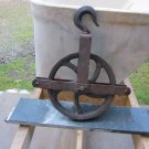 Antique Cast Iron & Steel Well Wheel