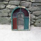 Vintage Wood Round Top Window Vintage Wood Round Top Window