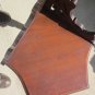 Antique Walnut Victorian Corner Calling Card Stand