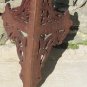 Antique Walnut Victorian Corner Calling Card Stand