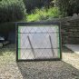 Two Window Set with Diamond Pattern Stained Glass
