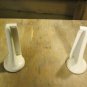 Vintage Ceramic White Shelf Brackets I-3