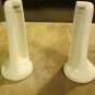Vintage Ceramic White Shelf Brackets I-3
