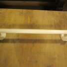 Vintage White Glass Towel Bar I-4 Vintage White Glass Towel Bar I-4