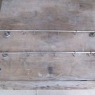 Two Vintage Wall Curtain Rods Two Vintage Wall Curtain Rods