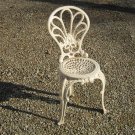 Antique Cast Iron Garden Chair/Side Chair
