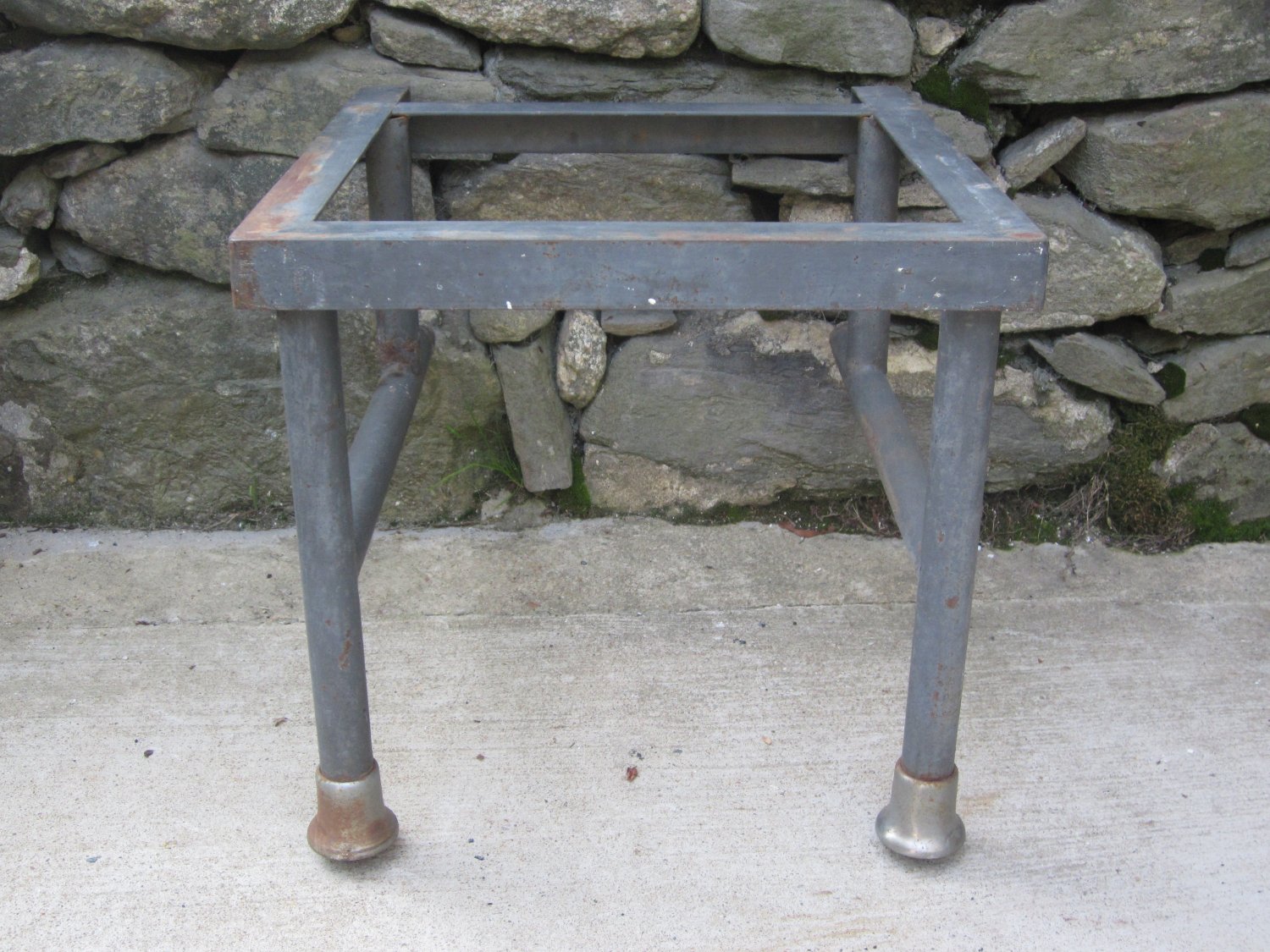 Metal Sink Stand For A Stone Sink