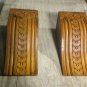 Oak Mantle Wall Supports