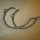 Set Of Large Antique Hooks Set Of Large Antique Hooks