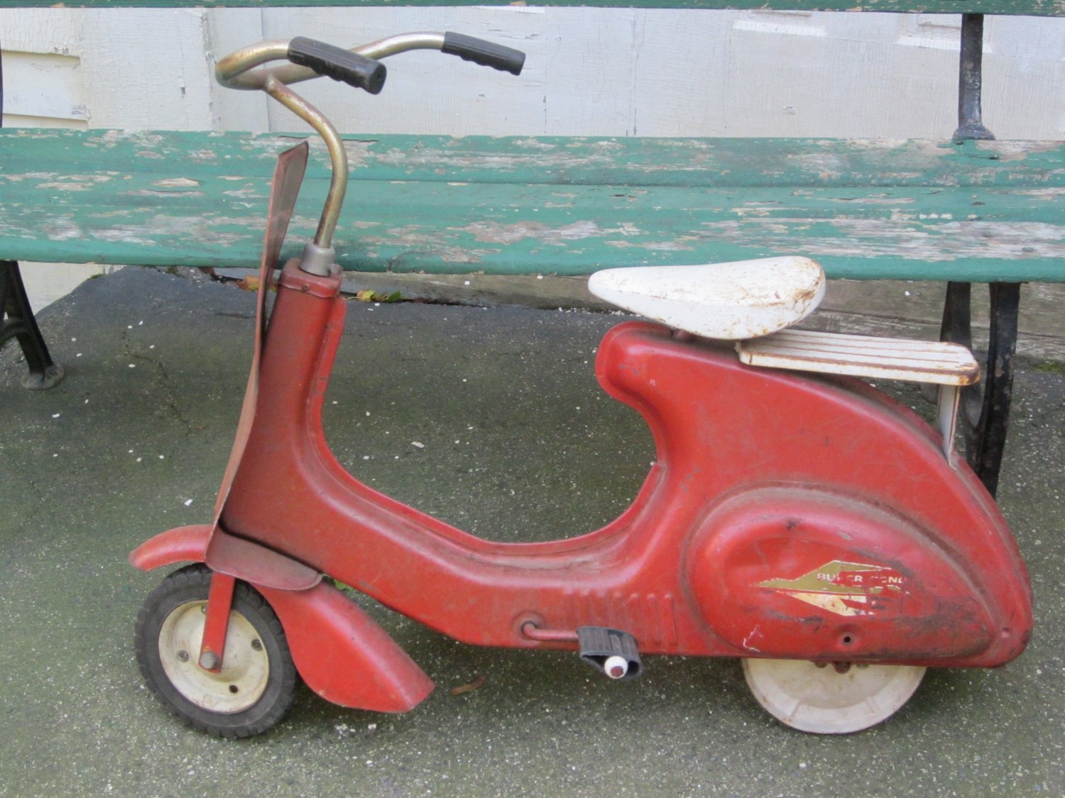 Vintage Garton Super-Sonda Pedal Scooter