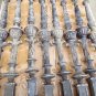 8 Angled Cast Metal Balusters