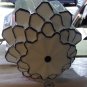 Hand Painted Art Deco Ceiling Lamp