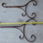 Vintage Steel Wall Brackets/ Hangers